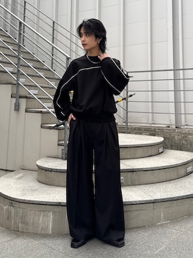 れちおさん（メンズ・173cm）の冬コーディネート