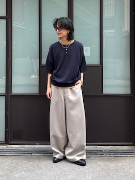 Lui's（ルイス）の「グランジデニムシャツ（）」 - WEAR