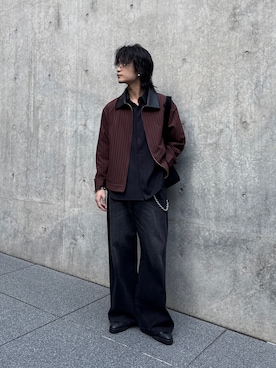 れちおさん（メンズ・173cm）の春コーディネート