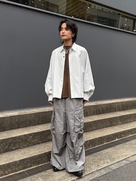 れちおさん（メンズ・173cm）の春コーディネート