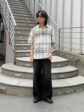 れちおさん(メンズ・173cm)の春コーディネート