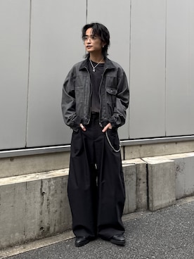 れちおさん（メンズ・173cm）の春コーディネート