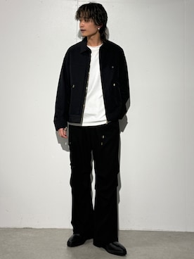 「CULLNI（クルニ）のアイテム」を使った、れちおさん（メンズ・173cm）の冬コーディネート