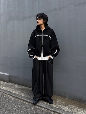 れちおさん（メンズ・173cm）の春コーディネート