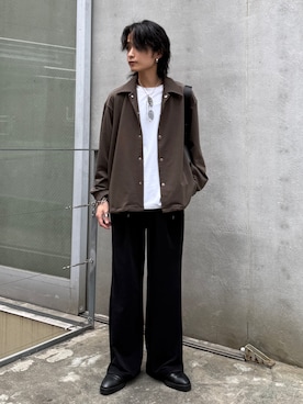 れちおさん（メンズ・173cm）の春コーディネート