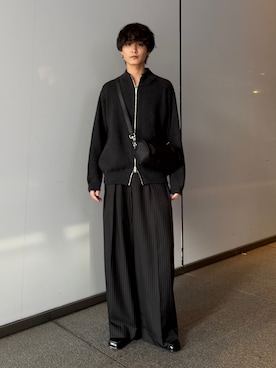 「Lui's（ルイス）のアイテム（バッグ）」を使った、れちおさん（メンズ・173cm）の秋コーディネート