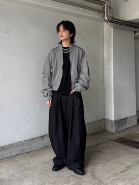 れちおさん(メンズ・173cm)の春コーディネート
