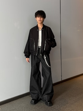 れちおさん(メンズ・173cm)の秋コーディネート