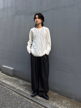 れちおさん（メンズ・173cm）の春コーディネート