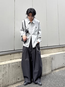 れちおさん(メンズ・173cm)の春コーディネート