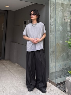れちおさん(メンズ・173cm)の春コーディネート