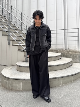 「Lui's（ルイス）のアイテム（アクセサリー）」を使った、れちおさん（メンズ・173cm）の春コーディネート