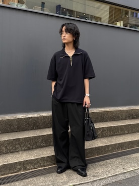 れちおさん(メンズ・173cm)の春コーディネート