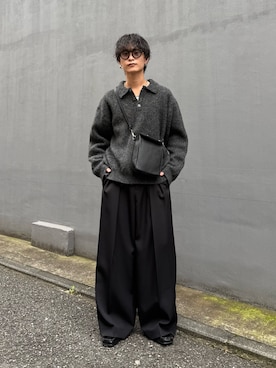 「Lui's（ルイス）のアイテム」を使った、れちおさん（メンズ・173cm）の秋コーディネート