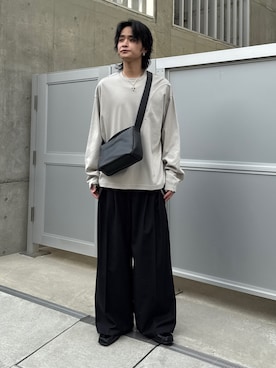 れちおさん（メンズ・173cm）の春コーディネート