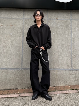 「アイテム（財布/小物）」を使った、れちおさん（メンズ・173cm）の秋コーディネート