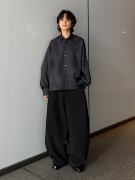 「Lui's（ルイス）のアイテム（パンツ）」を使った、れちおさん（メンズ・173cm）の夏コーディネート