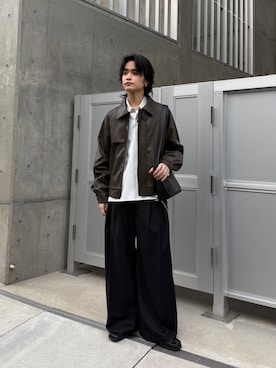 れちおさん（メンズ・173cm）の春コーディネート