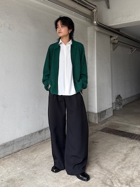 「Lui's（ルイス）のアイテム（パンツ）」を使った、れちおさん（メンズ・173cm）の春コーディネート