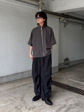 れちおさん(メンズ・173cm)の春コーディネート