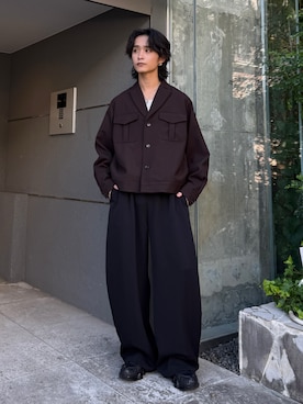 れちおさん(メンズ・173cm)の秋コーディネート