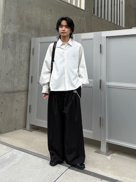 れちおさん（メンズ・173cm）の春コーディネート