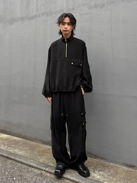 「CULLNI（クルニ）のアイテム」を使った、れちおさん（メンズ・173cm）の夏コーディネート
