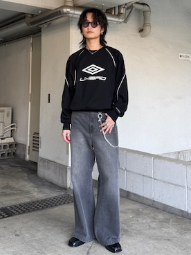 「Lui's（ルイス）のアイテム」を使った、れちおさん（メンズ・173cm）の春コーディネート