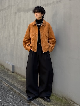 れちおさん(メンズ・173cm)の秋コーディネート