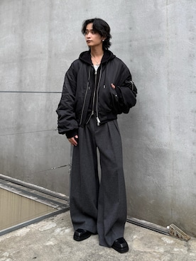 れちおさん（メンズ・173cm）の秋コーディネート