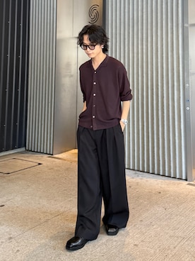 「Lui's（ルイス）のアイテム」を使った、れちおさん（メンズ・173cm）の夏コーディネート