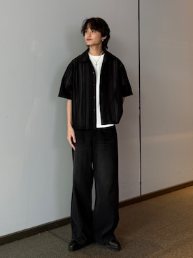 れちおさん（メンズ・173cm）の夏コーディネート