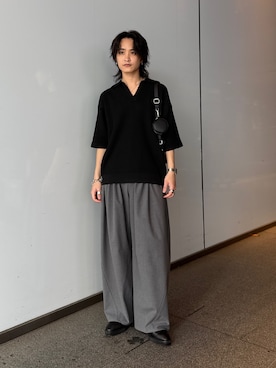 れちおさん(メンズ・173cm)の春コーディネート