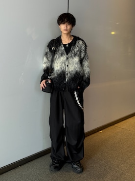 「Lui's（ルイス）のアイテム（パンツ）」を使った、れちおさん（メンズ・173cm）の秋コーディネート