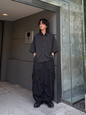 れちおさん(メンズ・173cm)の春コーディネート