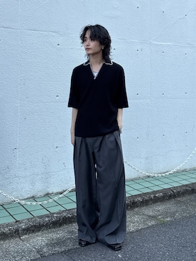 れちおさん(メンズ・173cm)の春コーディネート