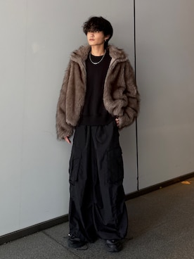 れちおさん(メンズ・173cm)の秋コーディネート