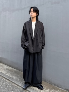 れちおさん（メンズ・173cm）の春コーディネート