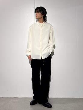 「CULLNI（クルニ）のアイテム」を使った、れちおさん（メンズ・173cm）の冬コーディネート