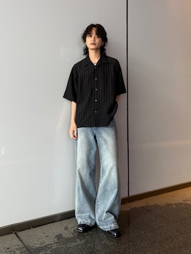 れちおさん(メンズ・173cm)の春コーディネート