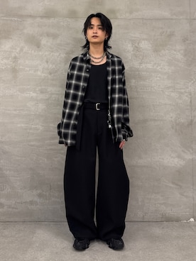 れちおさん(メンズ・173cm)の春コーディネート