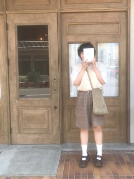 ちょめさんの（Maison Kitsune | メゾンキツネ）を使ったコーディネート