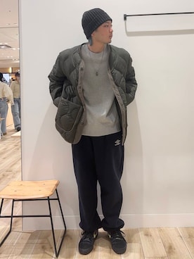 4yato Komatsubaraさん（メンズ・172cm）の冬コーディネート