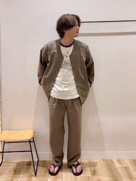 4yato Komatsubaraさん（メンズ・172cm）の春コーディネート