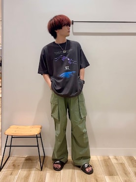 「URBANRESEARCH」｜4yato Komatsubaraさん（メンズ・172cm）の夏コーディネート