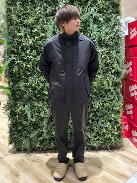 「URBAN RESEARCH DOORS（アーバンリサーチドアーズ）のURD 裏ボアナイロンブルゾン（ブルゾン）」を使った、4yato Komatsubaraさん（メンズ・172cm）の秋コーディネート