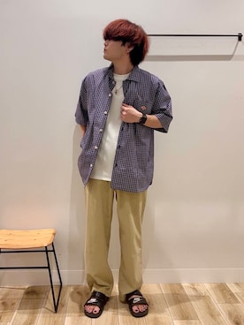 「URBANRESEARCH」｜4yato Komatsubaraさん（メンズ・172cm）の夏コーディネート