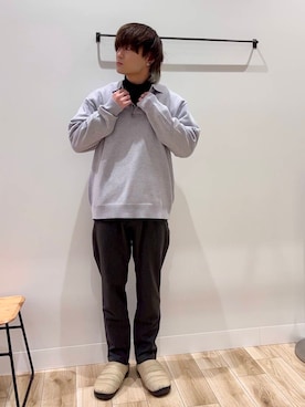 4yato Komatsubaraさん（メンズ・172cm）の冬コーディネート