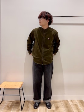 「アイテム（その他）」を使った、4yato Komatsubaraさん（メンズ・172cm）の秋コーディネート