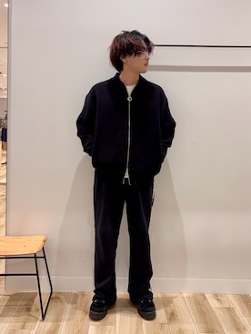 「アイテム（その他）」を使った、4yato Komatsubaraさん（メンズ・172cm）の秋コーディネート